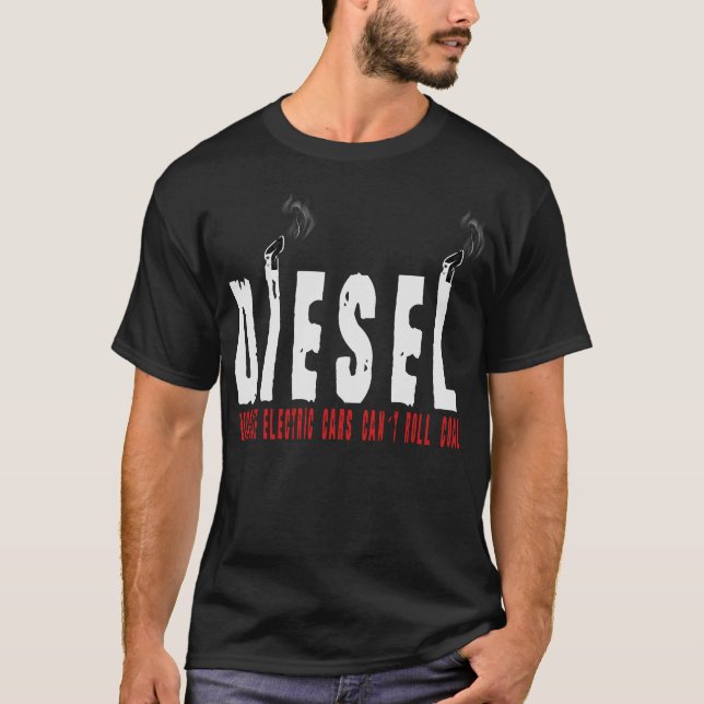 S2 Diesel Truck Diesel Trucker (7) T-Shirt (Front)