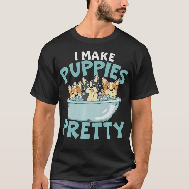 S2 Dog Grooming Dog Groomer (65) T-Shirt (Front)