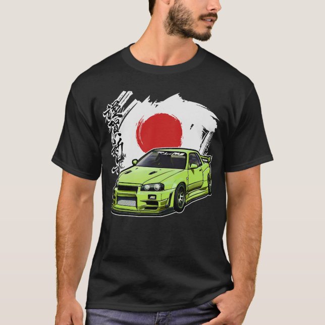 S2 Drifting Drift Car (104) T-Shirt (Front)
