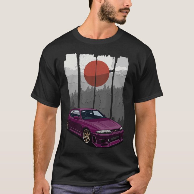 S2 Drifting Drift Car (167) T-Shirt (Front)