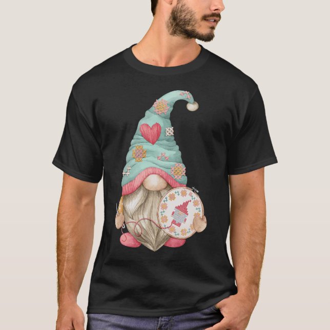 S2 Embroidery Embroidering Embroider (24) T-Shirt (Front)