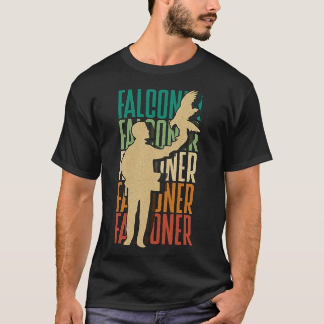 S2 Falconry Falconer Falcon Falcons (114) T-Shirt (Front)
