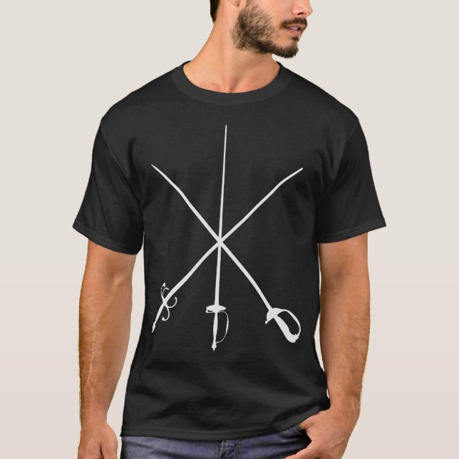 S2 Fencing Fencer (109) T-Shirt (Front)