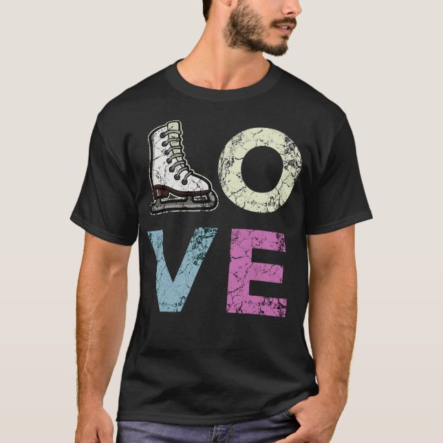 S2 Figure Skating Skate Figure Skater (42) T-Shirt (Front)