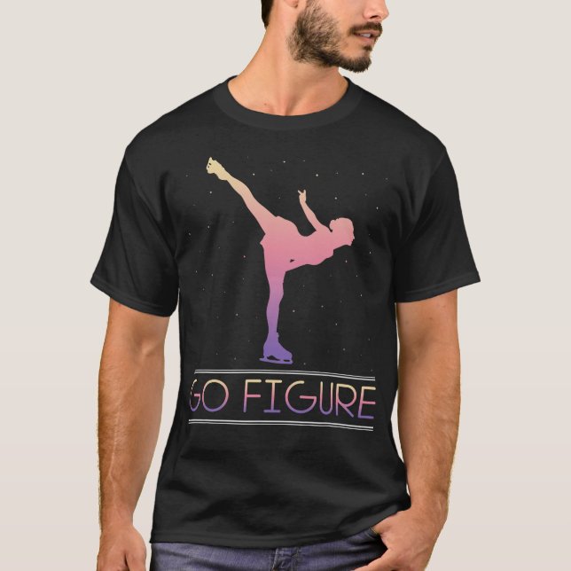 S2 Figure Skating Skate Figure Skater (63) T-Shirt (Front)