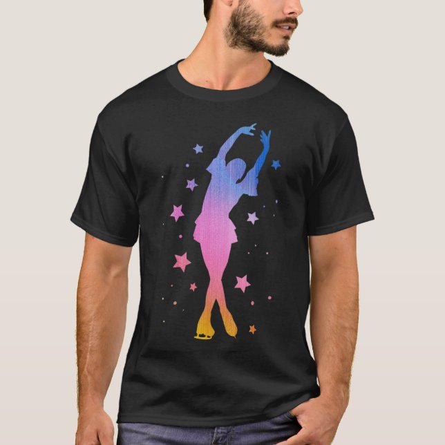 S2 Figure Skating Skate Figure Skater (81) T-Shirt (Front)