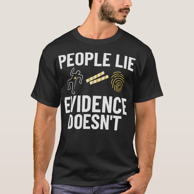 S2 Forensic Science Scientist Forensics  (128) T-Shirt (Front)