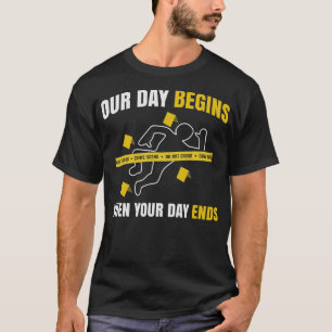 S2 Forensic Science Scientist Forensics  (13) T-Shirt