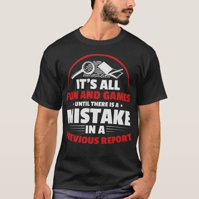 S2 Forensic Science Scientist Forensics  (153) T-Shirt (Front)