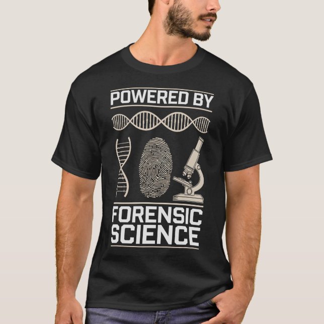 S2 Forensic Science Scientist Forensics  (171) T-Shirt (Front)