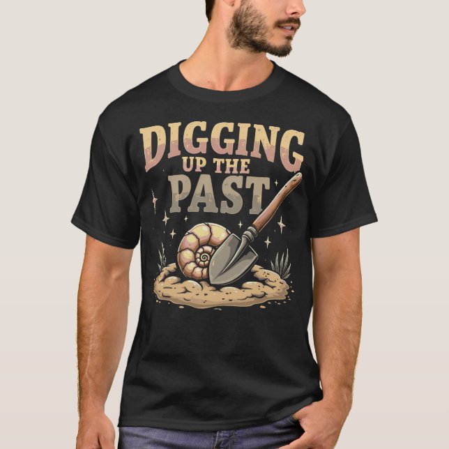 S2 Fossil Hunting Fossils Paleontology (150) T-Shirt (Front)
