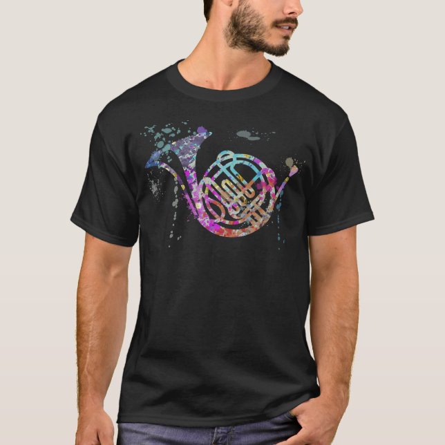 S2 French Horn (196) T-Shirt (Front)
