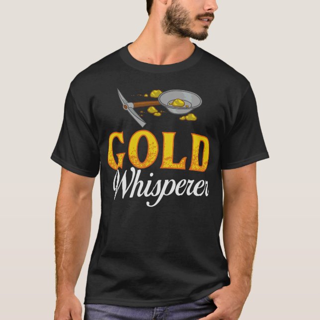 S2 Gold Panning Gold Panner (185) T-Shirt (Front)