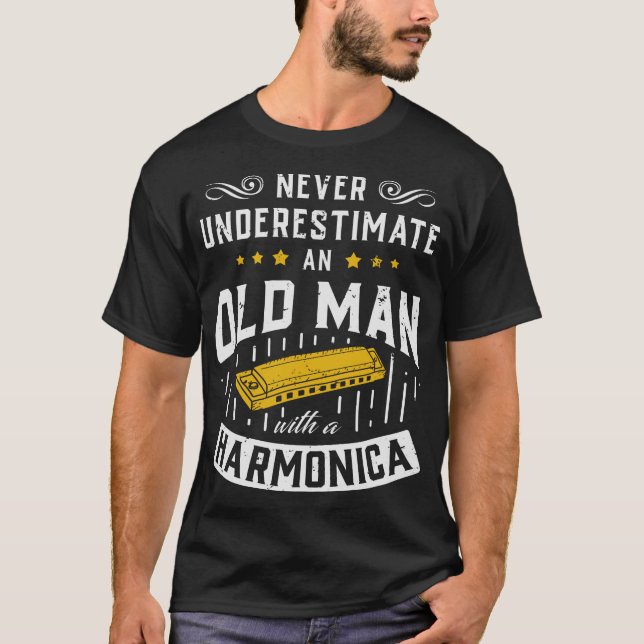 S2 Harmonica Mouth Organ (109) T-Shirt (Front)