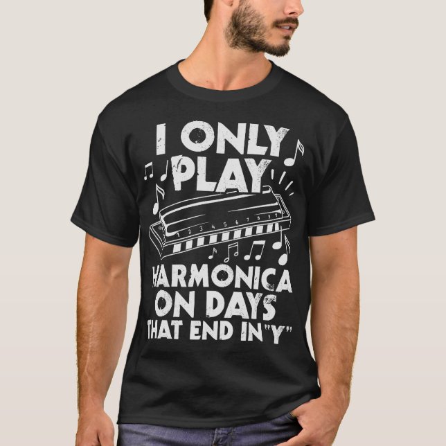 S2 Harmonica Mouth Organ (115) T-Shirt (Front)