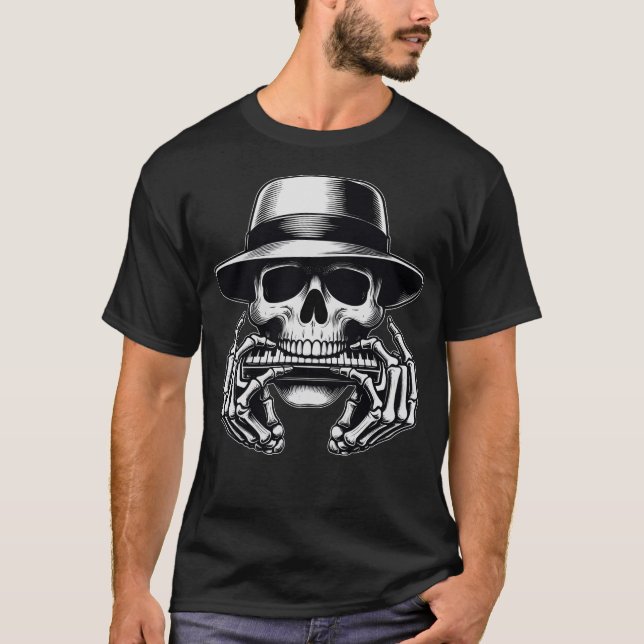 S2 Harmonica Mouth Organ (37) T-Shirt (Front)