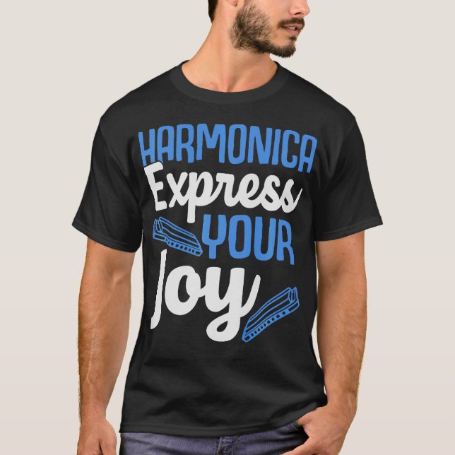 S2 Harmonica Mouth Organ (45) T-Shirt (Front)
