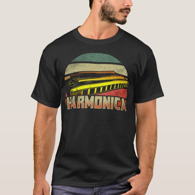 S2 Harmonica Mouth Organ (48) T-Shirt (Front)