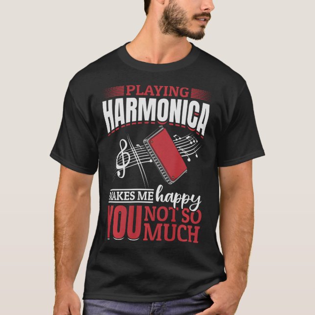 S2 Harmonica Mouth Organ (53) T-Shirt (Front)