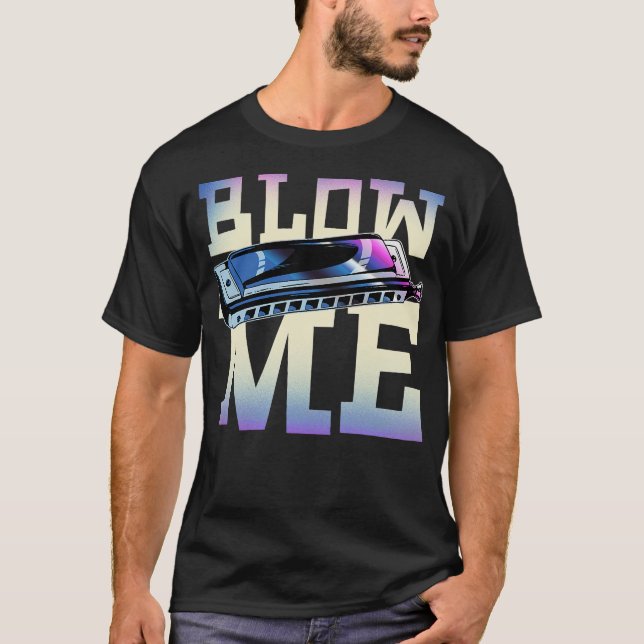 S2 Harmonica Mouth Organ (64) T-Shirt (Front)