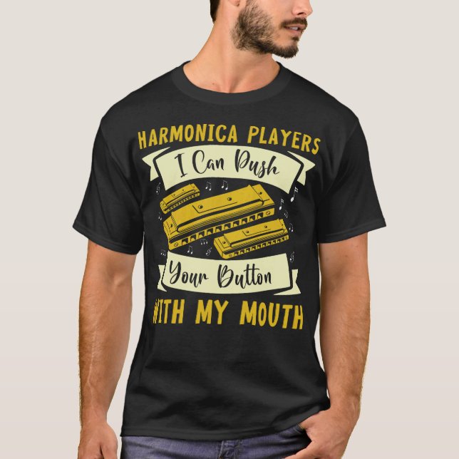 S2 Harmonica Mouth Organ (79) T-Shirt (Front)
