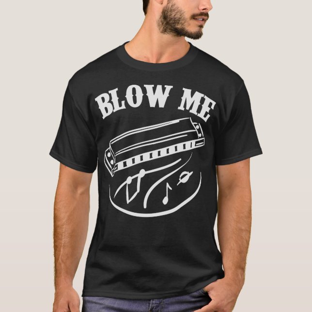 S2 Harmonica Mouth Organ (92) T-Shirt (Front)