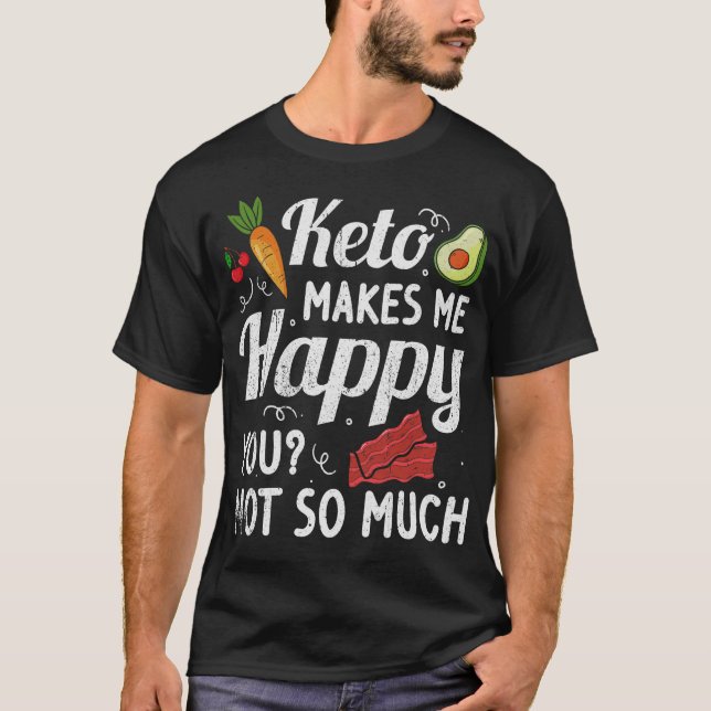 S2 Keto Diet Ketogenic Ketone Ketosis (30) T-Shirt (Front)