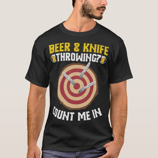 S2 Knife Throwing Knives (42) T-Shirt (Front)