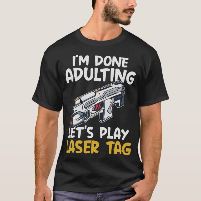 S2 Laser Tag (64) T-Shirt (Front)
