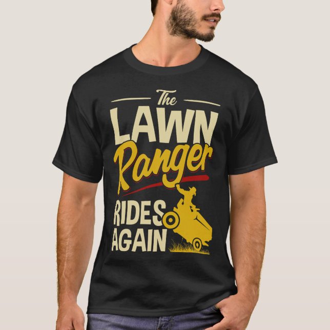 S2 Lawn Mowing Mower Lawnmower (1) T-Shirt (Front)