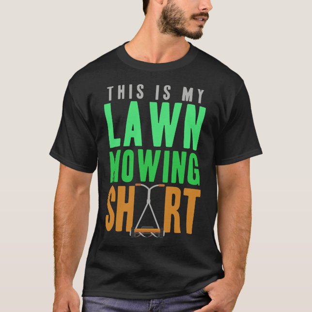 S2 Lawn Mowing Mower Lawnmower (47) T-Shirt (Front)