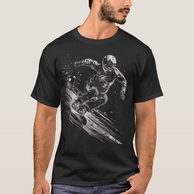 S2 Longboarding Longboard Longboarder (141) T-Shirt (Front)