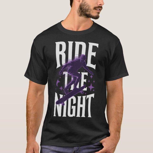 S2 Longboarding Longboard Longboarder (157) T-Shirt (Front)