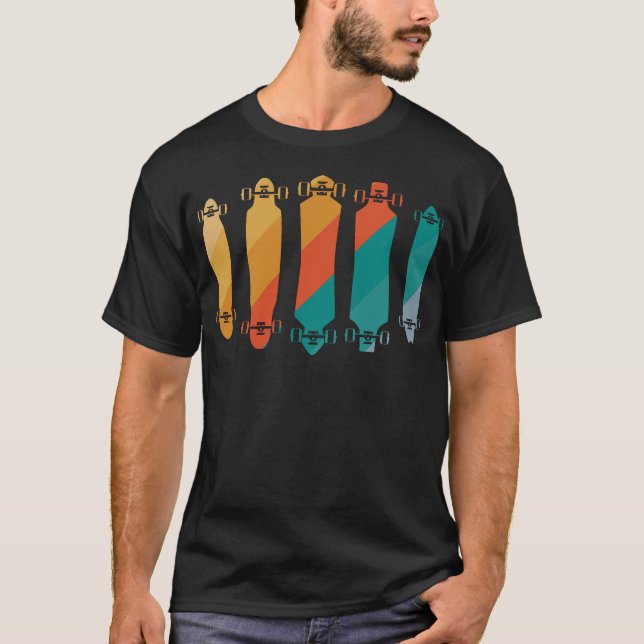 S2 Longboarding Longboard Longboarder (6) T-Shirt (Front)