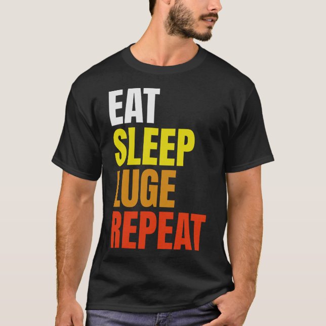 S2 Luge Luger (16) T-Shirt (Front)