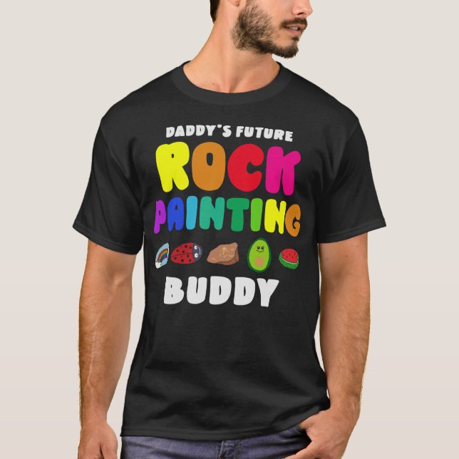 S2 Rock Painting Paint Rocks (91) T-Shirt (Front)
