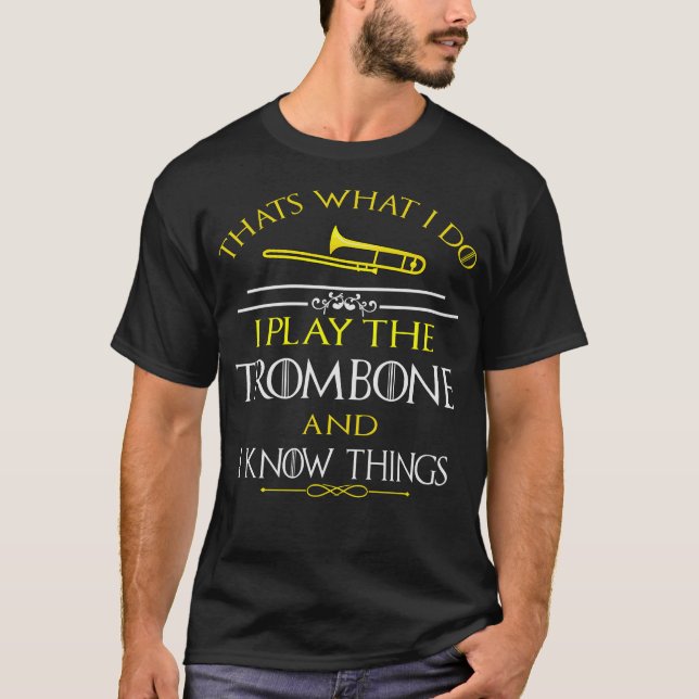 S2 Trombone Trombonist (216) T-Shirt (Front)