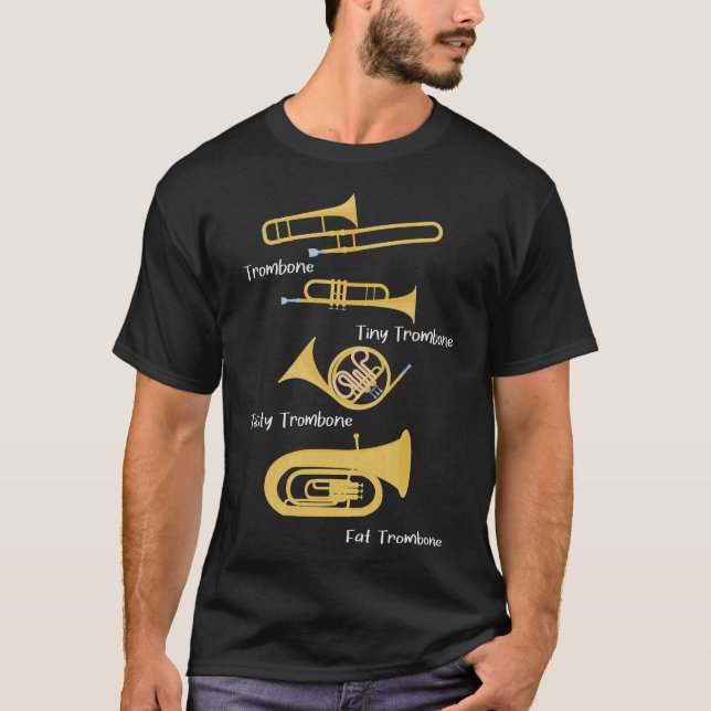 S2 Trombone Trombonist (83) T-Shirt (Front)