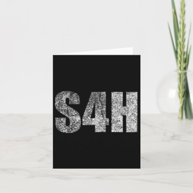 S4h Tank  Card (Front)