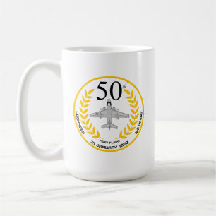 S-3 VIKING FIRST FLIGHT 50TH COFFEE MUG