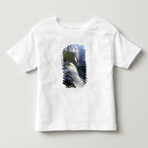 S.A., Brazil, Iguassu Falls Falls with rainbow Toddler T-shirt