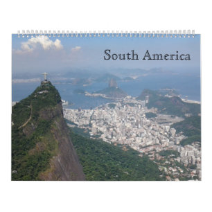 S.A. Photo Calendar Brazil Argentina Colour