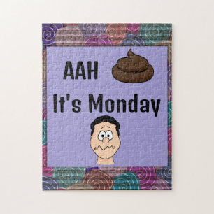 S&%# C'est le lundi Jigsaw Puzzle