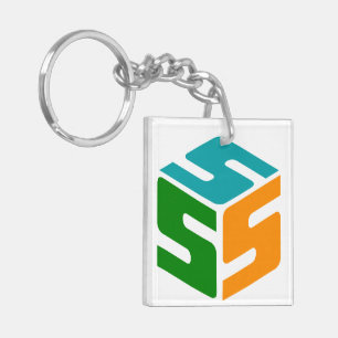 S-cubed Logo Keychain