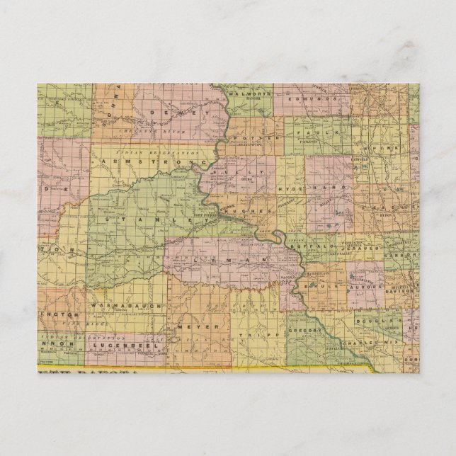 S Dakota Postcard (Front)