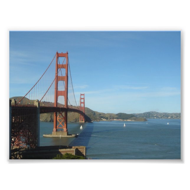 S.F.Golden Gate Bridge Photo Print (Front)
