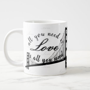 S.F Love Large Coffee Mug
