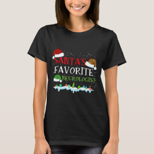 s Fun Neurologist Santa Favorite T-Shirt