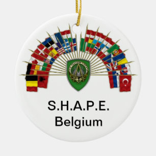 S.H.A.P.E. Belgium Ornament