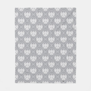 S.H.I.E.L.D. Geometric Pattern Fleece Blanket